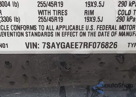 2024 Tesla Model Y Long Range Dual Motor All-Wheel Drive from USA, damaged, VIN 7SAYGAEE7RF076826